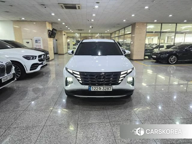 Hyundai Tucson Hybrid (NX4) 2022 Белый из Кореи