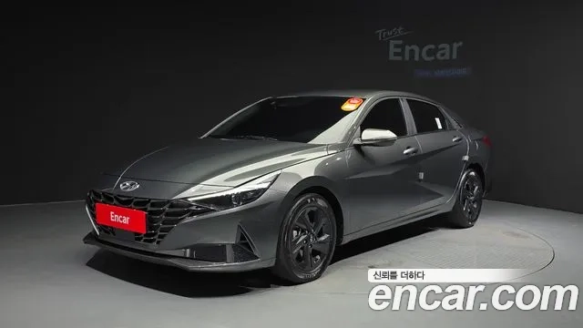 Hyundai Avante (CN7) 2022 Серый из Кореи