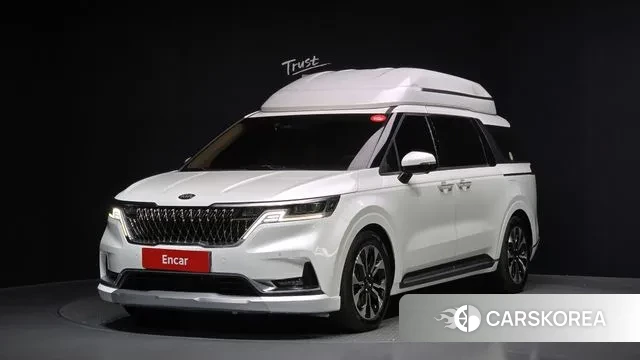 Kia Carnival 4th generation 2021 Белый из Кореи