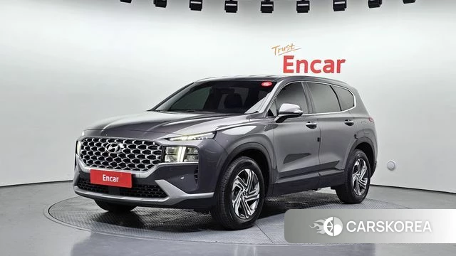 Hyundai The New Santa Fe 2021 Серый из Кореи