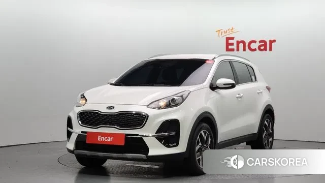 Kia Sportage The Bold 2021 Белый из Кореи