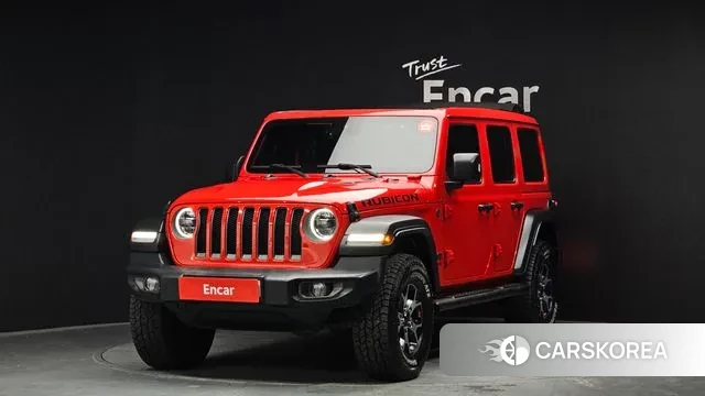 Jeep Wrangler (JL) 2019 Красный из Кореи