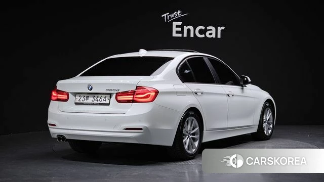 BMW 3 Series (F30) 2018 Белый из Кореи
