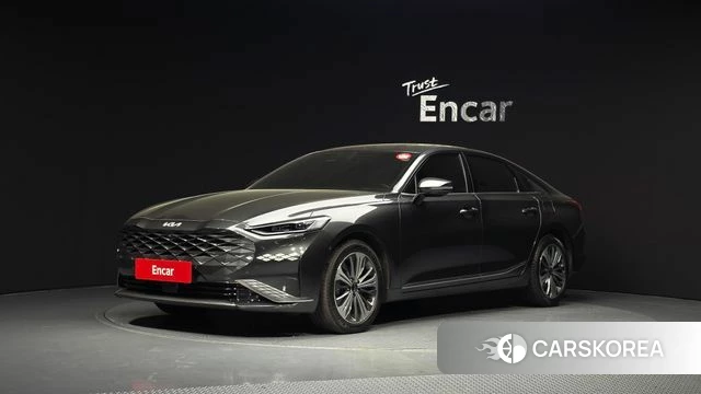 Kia K8 Hybrid 2023 Серый из Кореи
