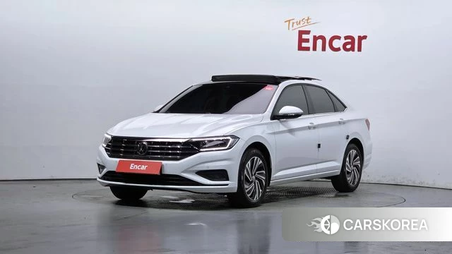 Volkswagen 7th Generation of Jetta 2021 Белый из Кореи