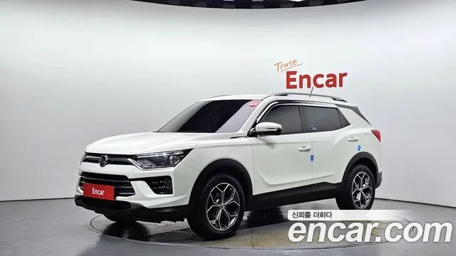 Ssangyong Beautiful Korando 2021 Белый из Кореи