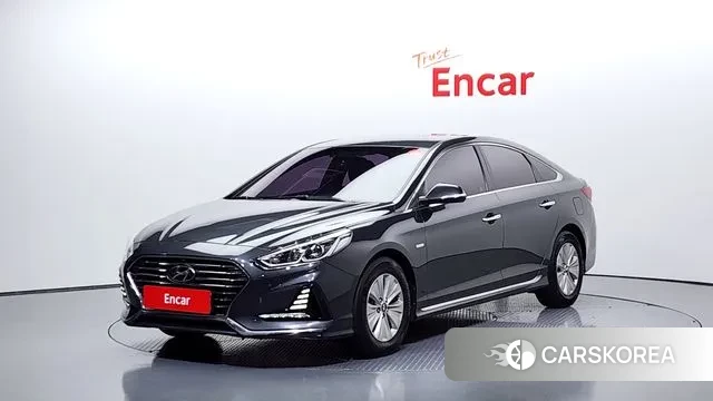 Hyundai Sonata New Rise Hybrid 2018 Серый из Кореи