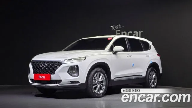 Hyundai Santa Fe TM 2020 Белый из Кореи