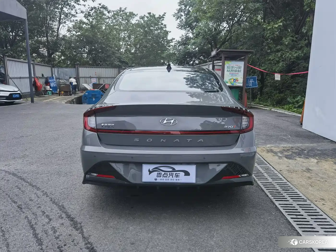 Hyundai Sonata 2022 Silver/gray из Китая