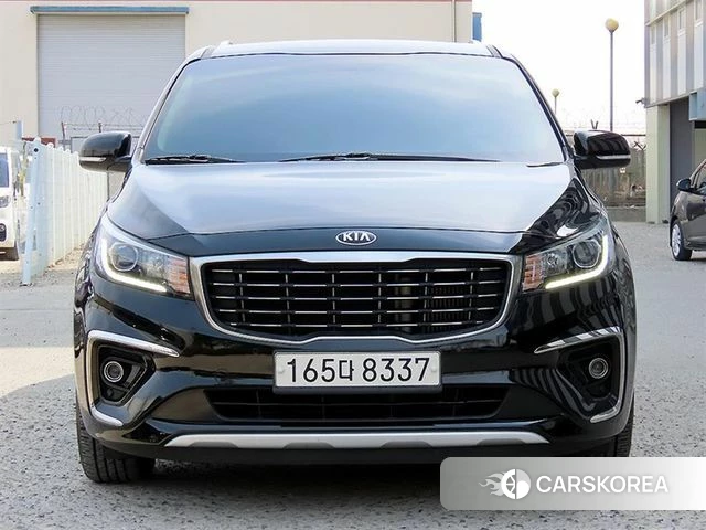 Kia The New Carnival 2019 Черный из Кореи