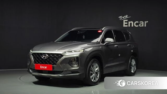Hyundai Santa Fe TM 2018 Серый из Кореи