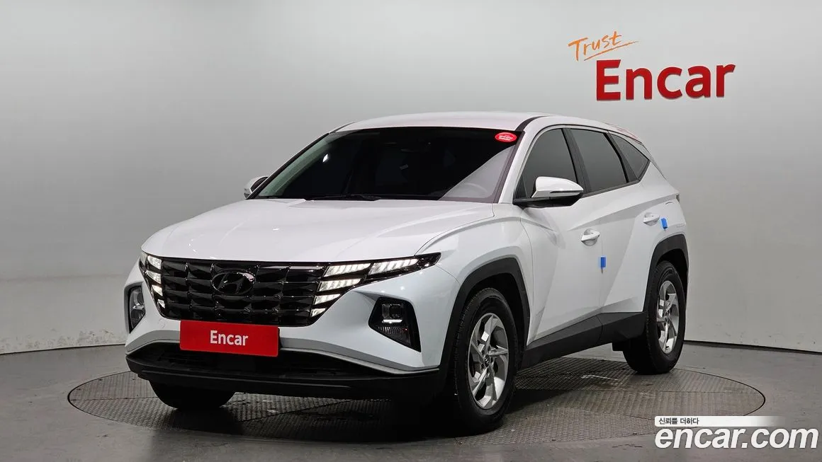 Hyundai Tucson (NX4) 2021 Белый из Кореи