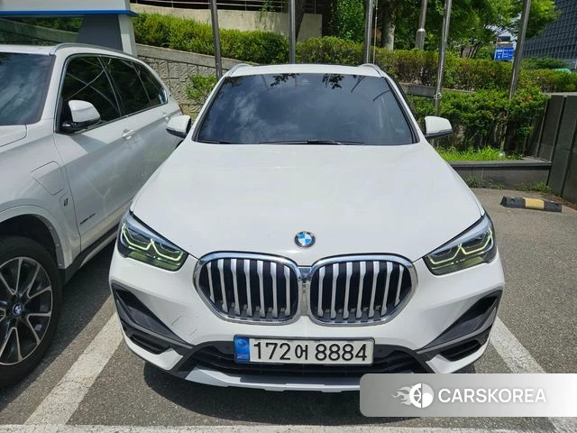 BMW X1 (F48) 2021 Белый из Кореи