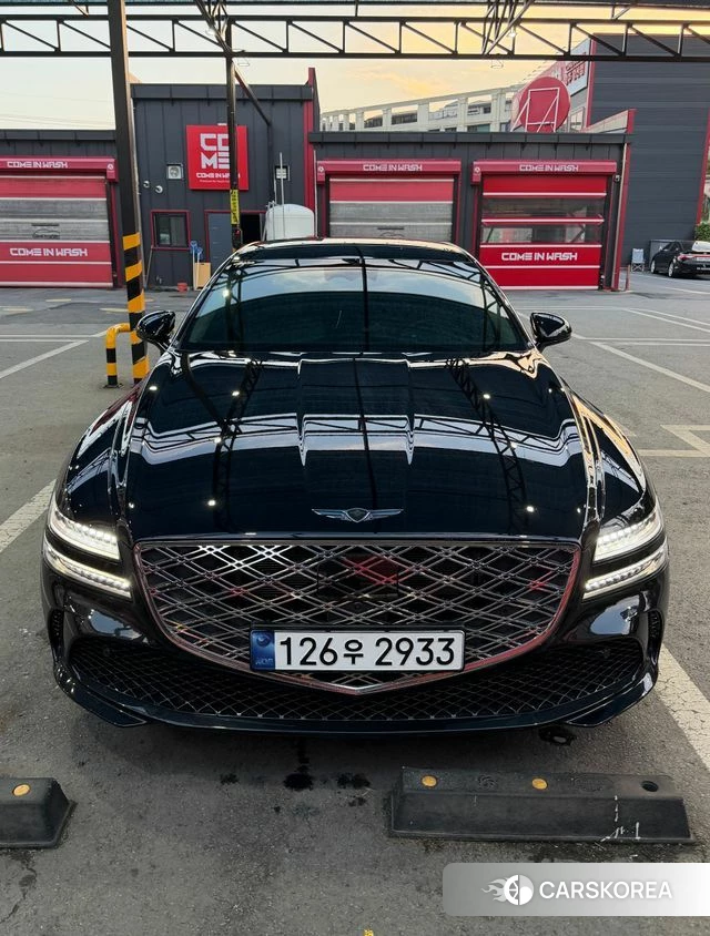 Genesis G80 (RG3) 2024 Черный из Кореи