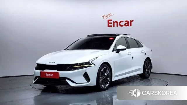 Kia K5 Hybrid 3rd Generation 2022 Белый из Кореи