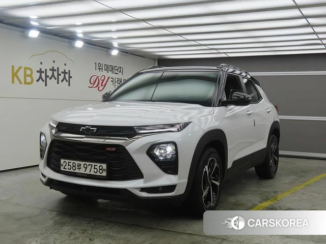Chevrolet (GM Daewoo) Trailblazer 2021 Белый из Кореи