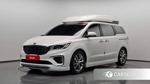 Kia The New Carnival 2018 Белый из Кореи