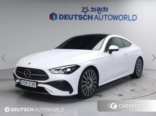 Mercedes-Benz CLE-Class C236 2024 Белый из Кореи