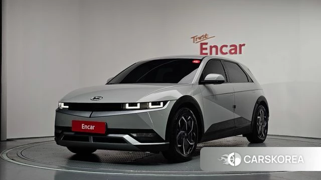 Hyundai Ionic 5 2021 Серебристо-серый из Кореи