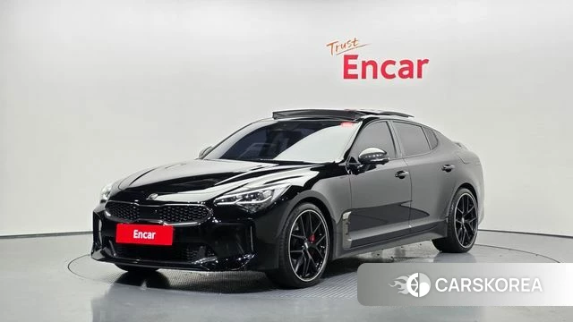 Kia Stinger Meister 2021 Черный из Кореи