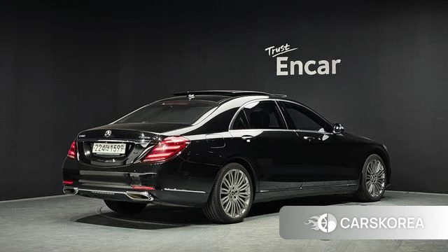 Mercedes-Benz S-Class W222 2019 Черный из Кореи