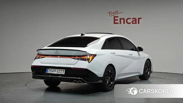 Hyundai The New Avante (CN7) 2025 Белый из Кореи