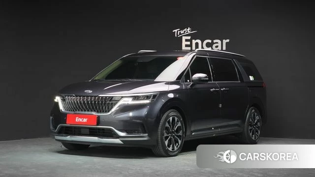 Kia Carnival 4th generation 2021 Серый из Кореи
