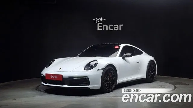 Porsche 911(992) 2020 Белый из Кореи