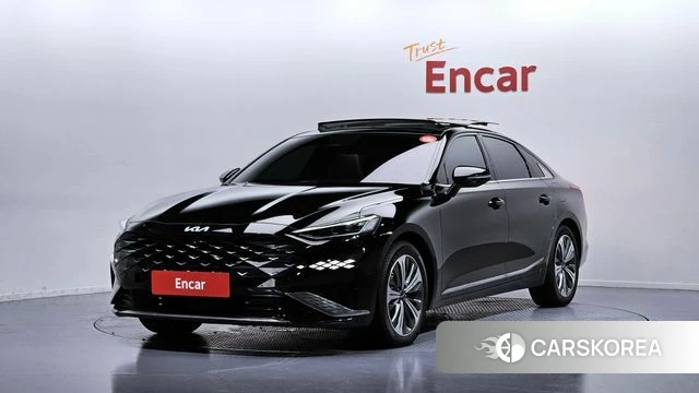 Kia K8 Hybrid 2022 Черный из Кореи