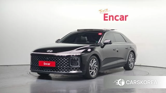 Hyundai Grandeur Hybrid (GN7) 2023 Черный из Кореи