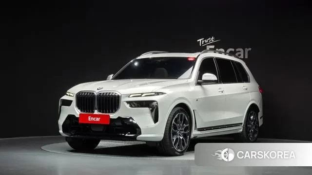 BMW X7 (G07) 2023 Белый из Кореи
