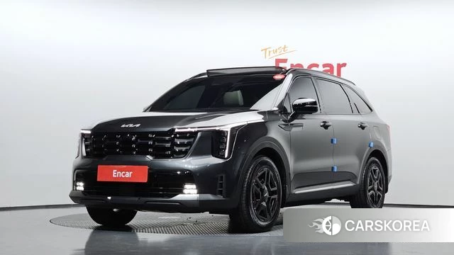 Kia The New Sorento 4th Generation 2024 Серый из Кореи