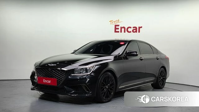 Genesis G80 2018 Черный из Кореи