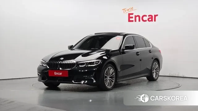 BMW 3 Series (G20) 2021 Черный из Кореи