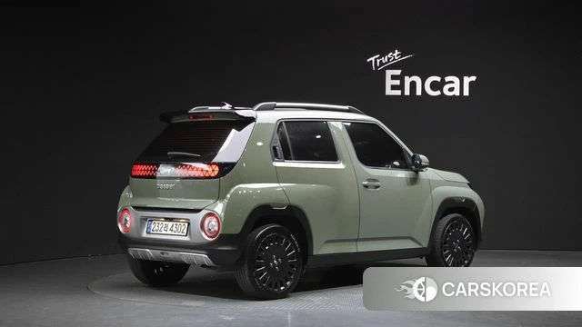 Hyundai Casper 2022 Зеленый из Кореи