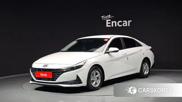 Hyundai Avante (CN7) 2020 Белый из Кореи