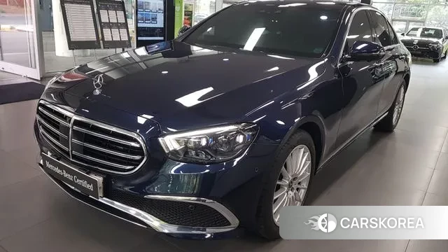 Mercedes-Benz E-Class W213 2022 Синий из Кореи