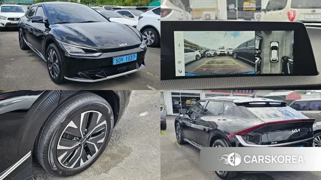 Kia EV6 2021 Черный из Кореи