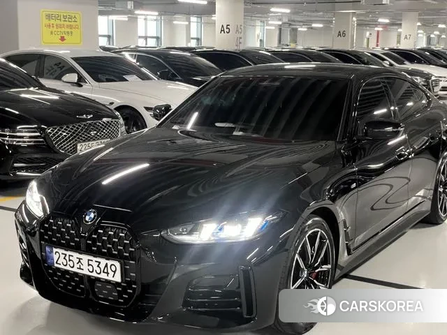 BMW 4 Series (G22) 2025 Серый из Кореи