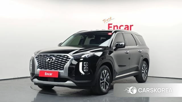 Hyundai Palisade 2021 Черный из Кореи