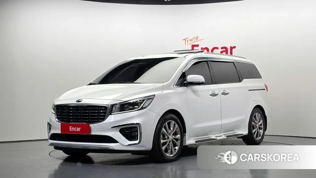 Kia The New Carnival 2018 Белый из Кореи