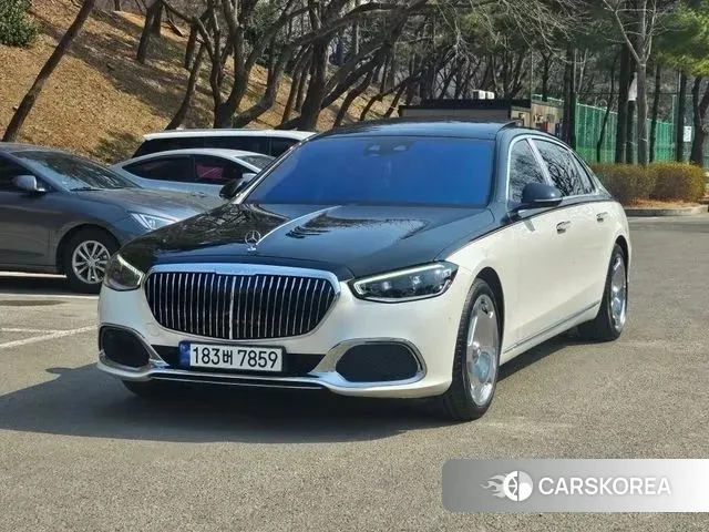 Mercedes-Benz S-Class W223 2022 Белый из Кореи