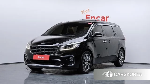 Kia The New Carnival 2018 Черный из Кореи