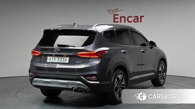 Hyundai Santa Fe TM 2018 Серый из Кореи