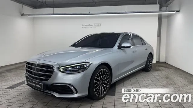 Mercedes-Benz S-Class W223 2022 Серебряный из Кореи