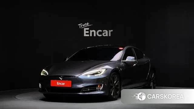 Tesla Model S 2020 Серый из Кореи