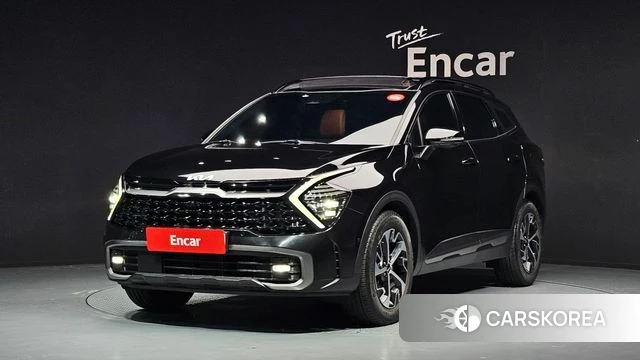 Kia Sportage 5th Generation Hybrid 2022 Черный из Кореи