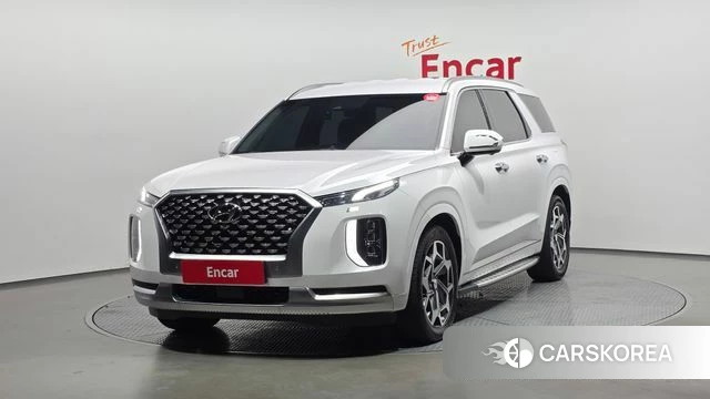 Hyundai Palisade 2021 Белый из Кореи