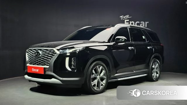 Hyundai Palisade 2022 Черный из Кореи