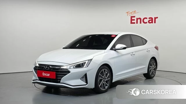 Hyundai The New Avante AD 2019 Белый из Кореи